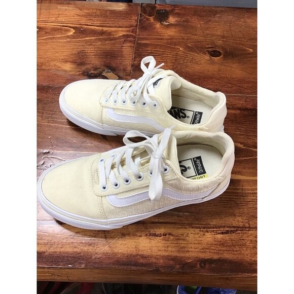 Woman’s Ortho Comfort Cream Colored Vans Size 6.5 - Picture 2 of 6